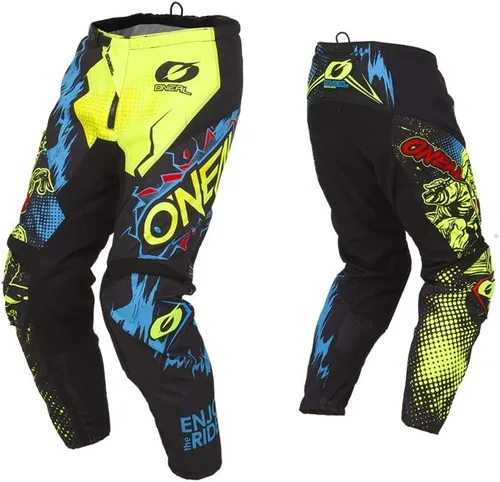 Miniatura 4 de O'Neal Element Villian - Pantalón para hombre, color amarillo, talla 36