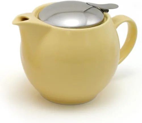 Miniatura 14 de ZERO JAPAN - Tetera redonda de 15 oz (450 cc) con tapa SLS e infusor de tomate