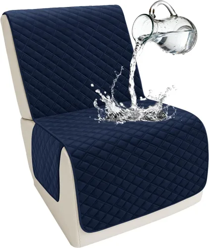 Miniatura 89 de Arfntevss Fundas para sofá seccional reclinable para sofá seccional en forma de L, funda antideslizante lavable para sofá reclinable con forma de L
