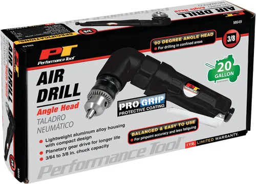 Miniatura 2 de Performance Tool Taladro angular M649 HD, 3/8 pulgadas