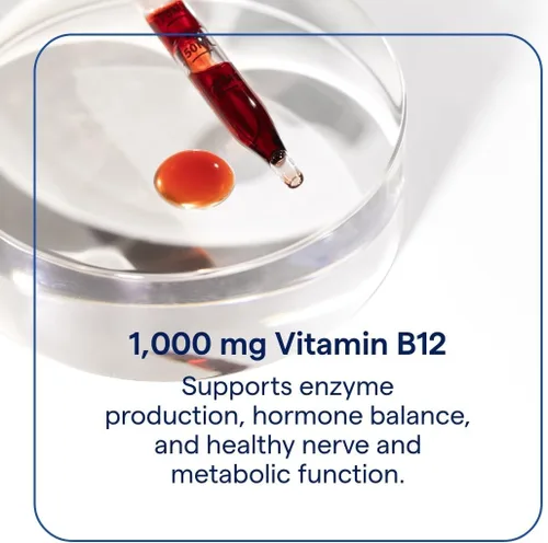 Miniatura 2 de Trace Minerals Ionic B12 - Multivitamínico líquido para el equilibrio hormonal y la función nerviosa saludable - Apoya la salud metabólica