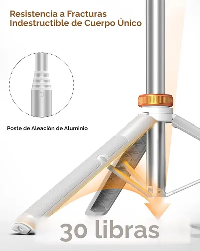Miniatura 2 de EUCOS Trípode de 62 pulgadas para iPhone, resistente trípode para selfie stick con control remoto y soporte ligero para teléfono, trípode portátil
