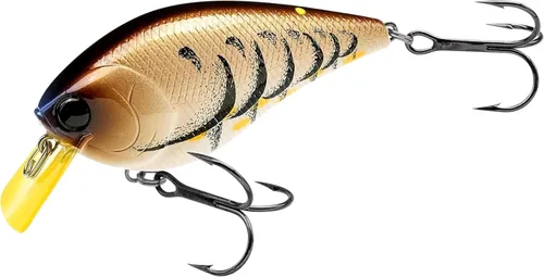 Miniatura 10 de LUCKY CRAFT LC 2.5 Señuelos de Pesca Crankbait Silenciosos, Crankbait Squarebill de 2-3/8", Señuelos para Lubina, Carnada Dura Flotante de 419 BP