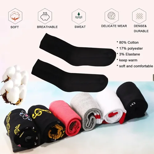 Miniatura 5 de PXTIDY 2 pares de calcetines para amantes del rugby - Calcetines novedosos para fanáticos del rugby