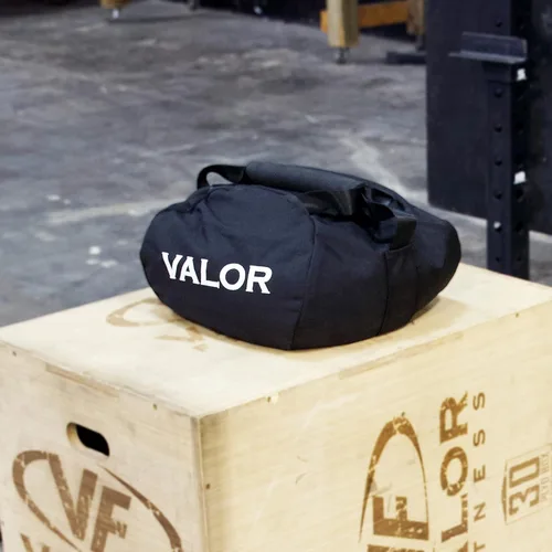 Miniatura 7 de Valor Fitness Self- Fill Sandbags- Stone & Atlas Style - Built in Filler Bags 50,70, 100 or 200 lb Options Strength Training Workouts