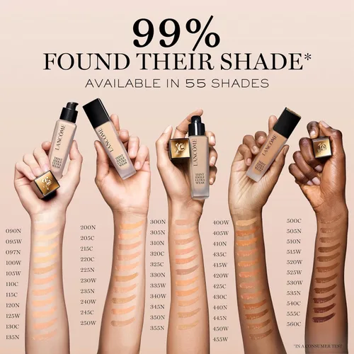 Miniatura 4 de Lancôme Teint Idole Ultra Wear Natural Matte Foundation - Base mate natural, de larga duración, cobertura media a completa, acabado natural, fórmula