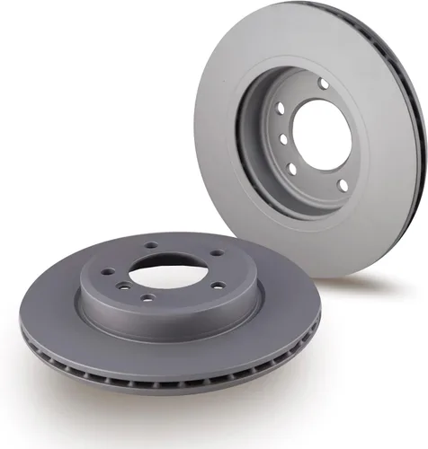 Miniatura 8 de Nuevo Juego Frenos VIC-1413 Disco de freno ventilado 2 piezas delantero izquierdo/derecho moldeado / altamente carbonatado compatible con CITROEN