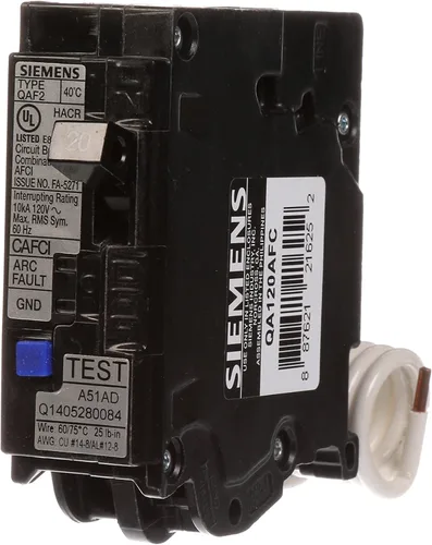 Miniatura 5 de Siemens QA115AFCP 15-Amp Single Pole 120-volt Combination AFCI Breaker para Enchufe