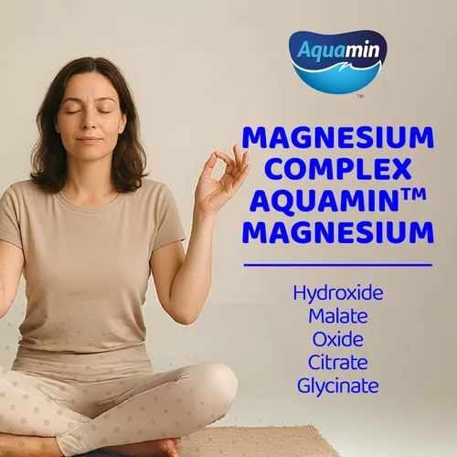 Miniatura 3 de Suplemento complejo de magnesio 5 en 1 con 72 oligominerales de 500 mg Apoyo para dormir, impulso de energía y alivio del estrés Glicinato