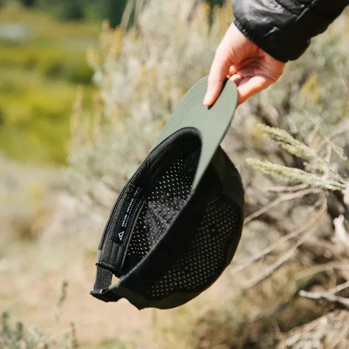 Miniatura 5 de Wallowa Trail Hat, una gorra ligera de nailon y malla elástica de 5 paneles