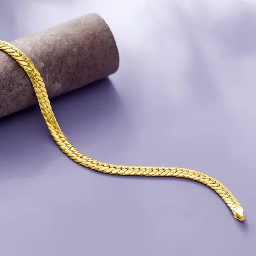 Miniatura 5 de Ross-Simons Italian 18kt Yellow Gold Cuban-Link Bracelet