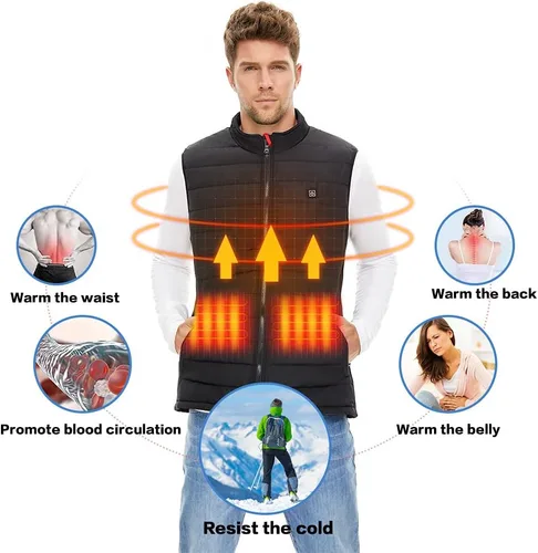 Miniatura 4 de Heated Vest for Men and Women with Battery Pack Rechargeable Heated vests Warming Lightweight Heating Vest
