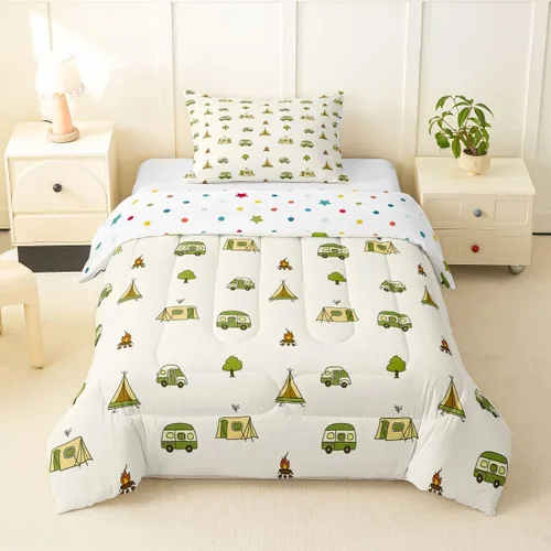 Miniatura 18 de Erosebridal Yoga Gifts Comforter Set for Kids Boys Girls Yoga Chakras Bedding Sun and Moon Duvet Set Boho Tribal Comforter Twin with 1 Pillowcase