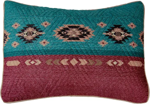 Miniatura 6 de Donna Sharp 25 Suroeste (Apache, Queen Set) Incluye edredón y dos fundas de almohada, lavable a máquina