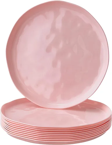 Miniatura 22 de Mini cuencos de postre Platos de postre ovalados Colección Lava Niebla rosa 6 piezas
