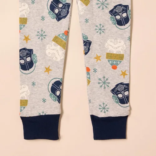 Miniatura 6 de Amazon Essentials Disney Marvel Star Wars - Pijama unisex de algodón ajustado para niños