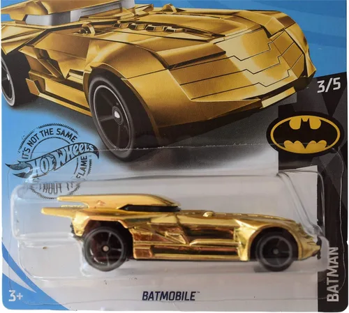 Miniatura 2 de Hot Wheels Batmobile 9/250, Oro