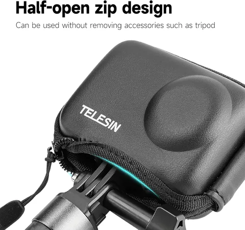 Miniatura 6 de TELESIN Mini estuche protector de lente para DJI Action 5 Pro Action 4 Action 3 Insta 360 Ace Insta360 Ace Ace Pro Accesorios, Mini bolsa protectora
