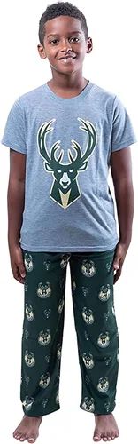 Miniatura 34 de Ultra Game Conjunto de pijama y camiseta oficial de la NBA de 2 piezas para jóvenes Tallas de niño