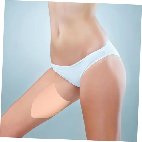 Miniatura 4 de 10 calcomanías elásticas para rozar los muslos, bandas transpirables para el muslo para prevención de frotamientos, reduce la fricción