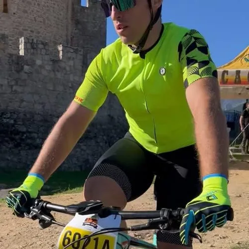 Miniatura 2 de Darevie Guantes de ciclismo, guantes de ciclismo para hombres y mujeres, con pantalla táctil, guantes de bicicleta de montaña con dedo completo