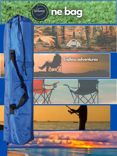 Miniatura 7 de Bolsa de repuesto para silla de camping plegable, silla de campamento portátil, hamaca, esterilla de yoga, paraguas, tiendas de campaña, trípodes