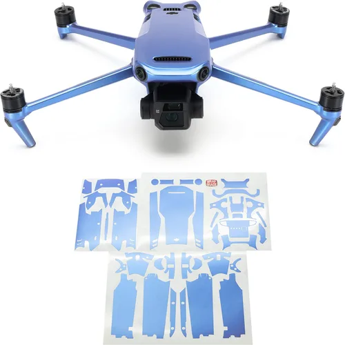 Miniatura 8 de WRAPGRADE Adhesivos de piel completa para DJI Mavic 3 / Mavic 3 Classic (amarillo neón)