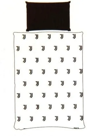 Miniatura 2 de Juventus F.C. Juego de edredón individual Mono Producto Oficial