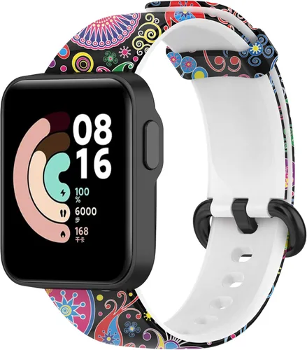 Miniatura 15 de Senter Correa de reloj de silicona suave Correa de repuesto para Xiaomi Mi Watch Lite y Redmi Watch Lite Smart Watch 2 piezas-C