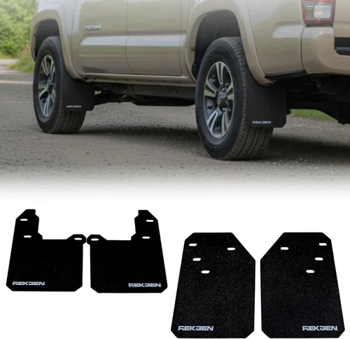 Miniatura 16 de REK GEN Aletas de barro compatibles con Toyota Tacoma Gen3 (2016-2023) - Protectores de barro resistentes para protección todoterreno - Fácil