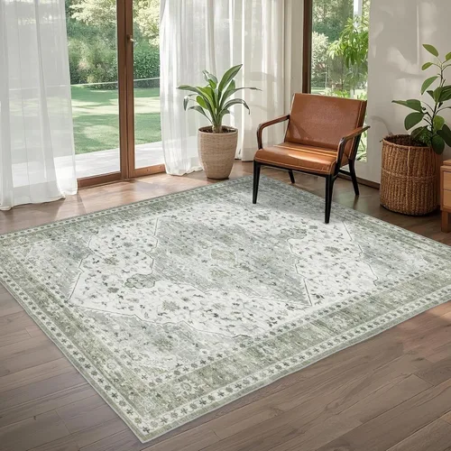 Miniatura 49 de Alfombra de Pasillo Lavable 3x10: Corredores Largos Antideslizantes para Pasillo - Alfombra Ultradelgada para Piso Interior para Cocina Entrada