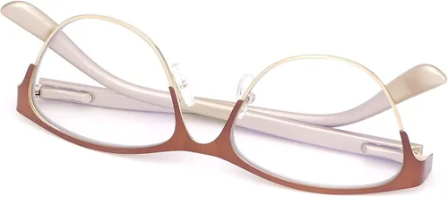 Miniatura 9 de Gafas de lectura progresivas multifocal, con bisagra de resorte, bloqueo de luz azul, multifocal, sin línea, para mujeres y hombres