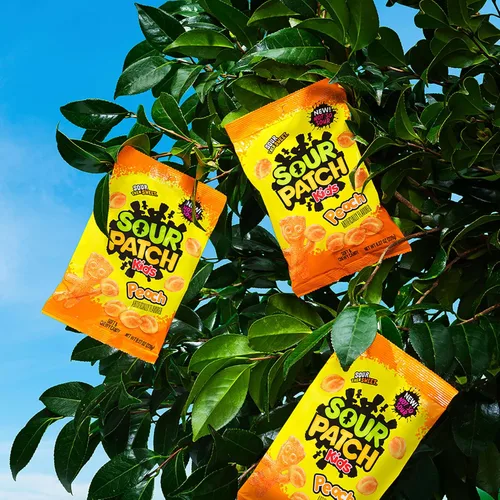 Miniatura 11 de SOUR PATCH KIDS Peach Soft & Chewy Gummy Candy, caramelos a granel, bolsas de 12-8.07 onzas