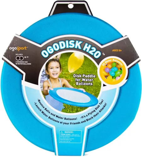 Miniatura 6 de OgoDisk H20 - Juego de discos de lanzamiento de globos de agua, discos de 13 pulgadas, juego al aire libre para piscina, playa, fiestas y más