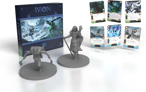 Miniatura 2 de IVION: The Rune and The Rime APE Games Juego de mesa 2 jugadores 20-60 minutos Edades 14 + Fantasía Duelo de héroes Construcción