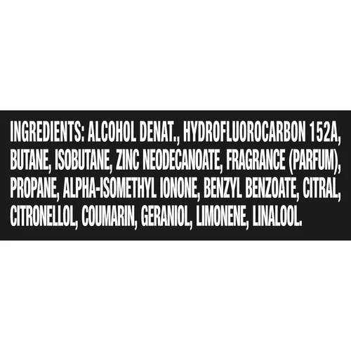 Miniatura 9 de AXE Fine Fragrance Collection - Aerosol corporal de alta calidad, vainilla negra con naranja + sándalo con protección contra olores 72H, sin