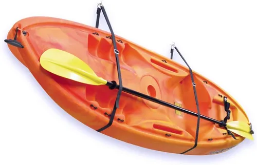 Correas de almacenamiento de kayak, correas de almacenamiento de montaje en pared, soportes de pared para canoas, correas de almacenamiento