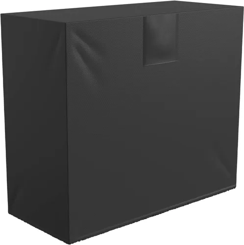 Mini Split - Cubierta de aire acondicionado para condensador exterior de 37.8 x 16.5 x 32.6 pulgadas, cubierta de CA dividida para unidades