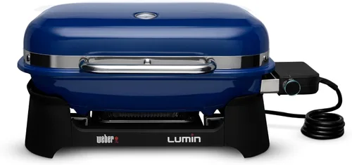 Miniatura 16 de Weber Lumin - Parrilla de barbacoa eléctrica compacta para exteriores, color negro - Ideal para espacios pequeños como patios, balcones y terrazas