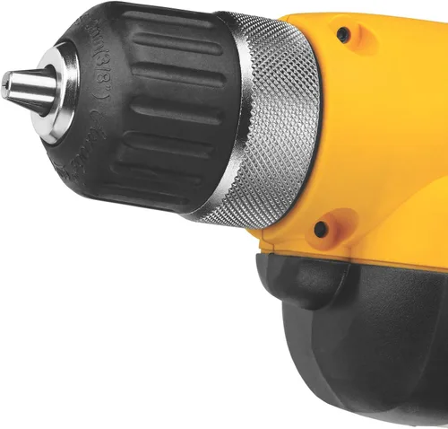 Miniatura 7 de Dewalt DWD110KR - Empuñadura de pistola de velocidad variable de 7 amperios, 0 a 2500 RPM, kit de taladro con cable de 3/8 pulgadas con mandril sin