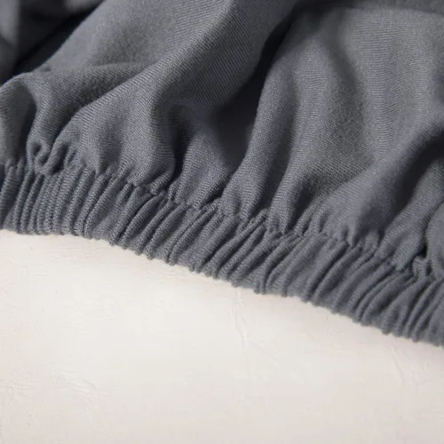 Miniatura 5 de Funda protectora para silla de comedor, lavable, extraíble, de elastano