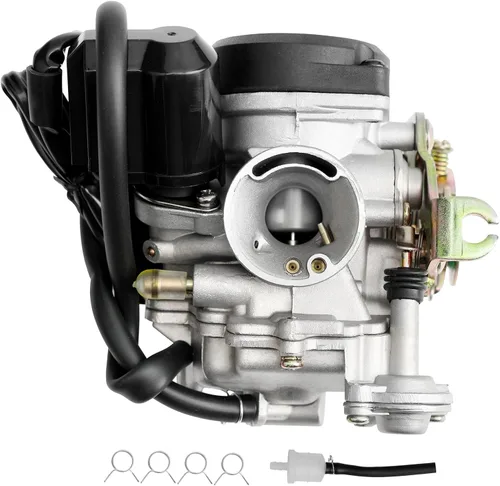 Miniatura 8 de Carburador GY6 50cc PD18J 18mm Compatible con 4 tiempos 49cc 50cc 80cc 139QMB 139QMA Motor de Ciclomotor para Scooter Taotao Kymco con Filtro