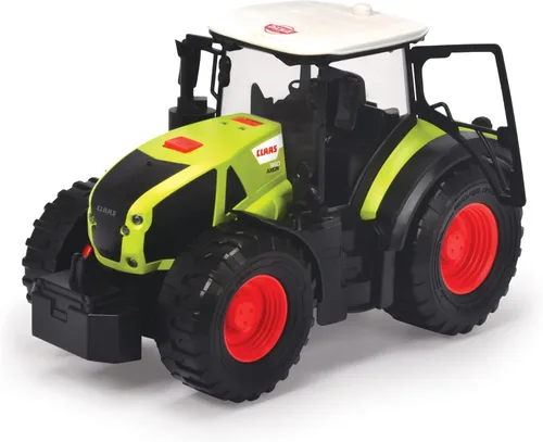 Miniatura 2 de DICKIE TOYS Tractor CLAAS con remolque (25.2 in) - Tractor de juguete grande con ruedas giratorias para niños de 3 años en adelante, juguete