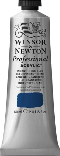 Miniatura 50 de Winsor & Newton - pintura profesional acrílico de color Azul ultramarino