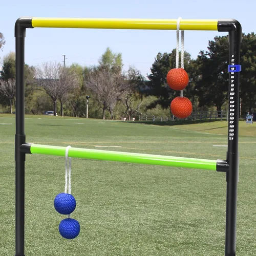 Miniatura 4 de GoSports Juego de recambio de bolo para lanzar escaleras, pelotas de golf duras o de goma suave segura para niños