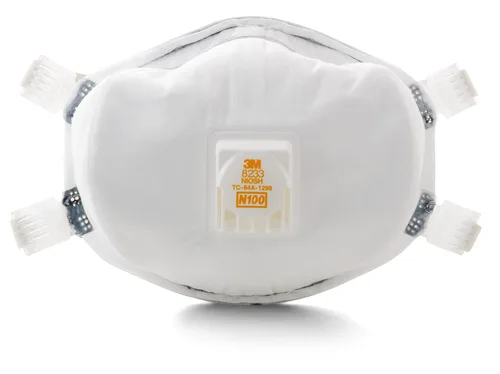 Miniatura 2 de Respirador para Partículas 3M™ 8233, 1, Blanco, 1