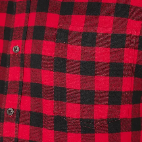 Miniatura 6 de Tienda Essentials Camisa de franela de manga larga para hombre (disponible en tallas grandes y altas)