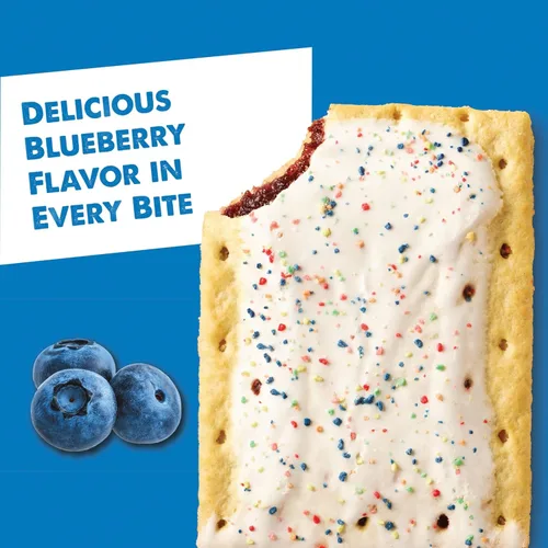 Miniatura 7 de Pop-Tarts - Tostadas, alimentos para el desayuno, bocadillos para niños, paquete de valor, paquete de variedad (60 Pop-Tarts)
