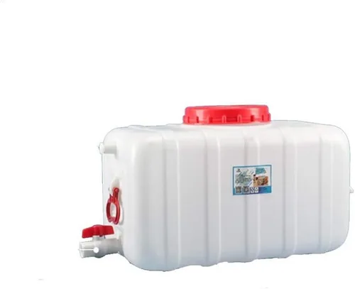 Miniatura 9 de Contenedor de agua 25L/45L/80L/110L/160L/200L Espesamiento de plástico blanco de grado alimenticio Tanque de almacenamiento rectangular Cubo de agua