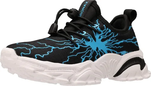Miniatura 2 de BRONAX LittleBig Boys Comfortable Graffiti Personality Tennis Shoes